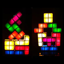 Laden Sie das Bild in den Galerie-Viewer, Tetris Stapelbares LED Nachtlicht