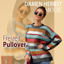 Laden Sie das Bild in den Galerie-Viewer, Damen Herbst modischer Freizeit Pullover