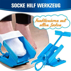Einfaches An- und Ausziehen des Sock Hilf Werkzeug