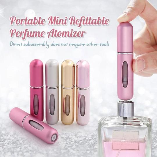 Mini tragbarer nachfüllbarer Parfümzerstäuber