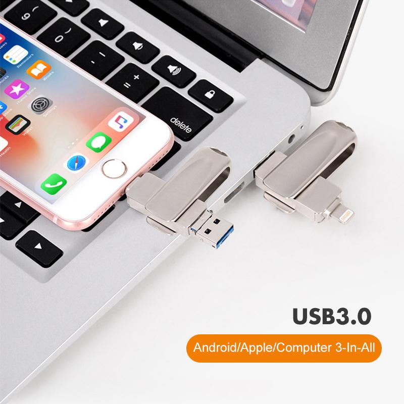 3-IN-1 Handy USB-Stick