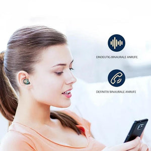 Bluetooth-Headset mit Ladekoffer