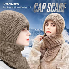 Laden Sie das Bild in den Galerie-Viewer, Integrated Ear Protection Windproof Cap Scarf