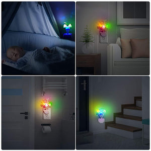 Magisches Pilz-LED-Nachtlicht mit Farbwechsel
