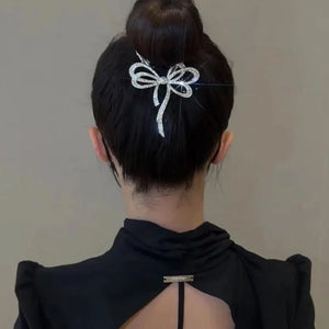 Bogenknoten leicht-Luxus-Haarspange