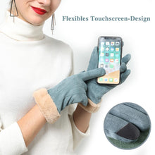 Laden Sie das Bild in den Galerie-Viewer, Winter winddichte Touchscreen Handschuhe