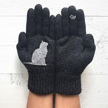 Laden Sie das Bild in den Galerie-Viewer, Stehaufe™ Handschuhe aus Baumwolle im Katzenstil