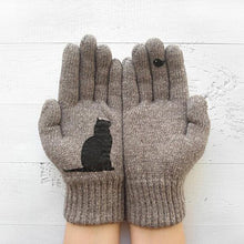 Laden Sie das Bild in den Galerie-Viewer, Stehaufe™ Handschuhe aus Baumwolle im Katzenstil
