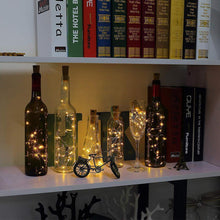 Laden Sie das Bild in den Galerie-Viewer, LED Flaschenlicht Korken Nachtlicht DIY Deko Geschenk ( 5 kaufen, 4 bezahlen )