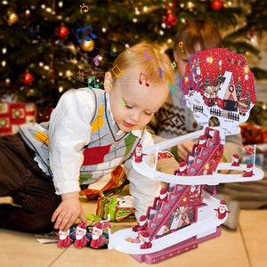 Weihnachtsmann elektrisches und rutschgleitendes Spielzeug
