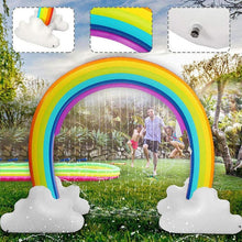 Laden Sie das Bild in den Galerie-Viewer, Aufblasbarer Wassersprühnebel Regenbogen