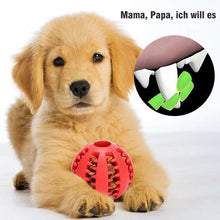 Laden Sie das Bild in den Galerie-Viewer, Hundebiss beständiger elastische Kugel Spielzeug Ball