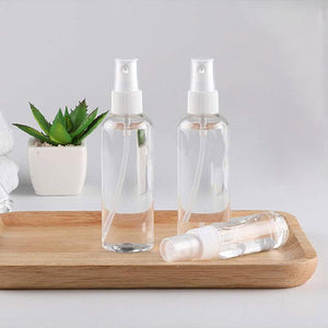 Transparente Plastiksprühflaschen