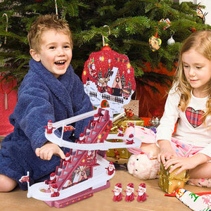 Weihnachtsmann elektrisches und rutschgleitendes Spielzeug