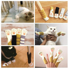 Laden Sie das Bild in den Galerie-Viewer, Bequee Super Süße Katzenpfote Socken(8 Stück)