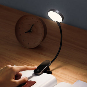 Tragbare wiederaufladbare LED-Berührungslampe mit Clip