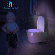 Laden Sie das Bild in den Galerie-Viewer, 16 Farben LED Toiletten Nachtlicht--Upgrade UV Sterilization