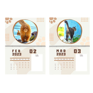 2023 Katzen Arschlöcher Kalender
